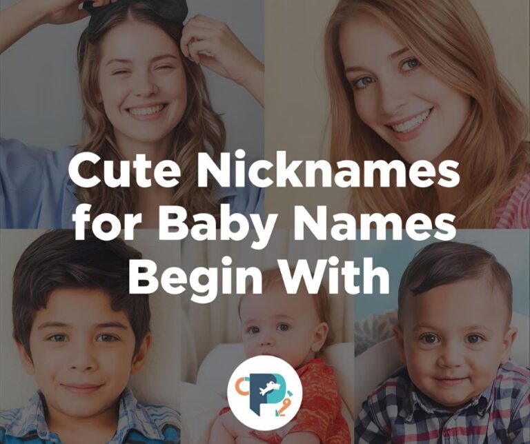 Cute Nicknames for Baby Names That Begin With P