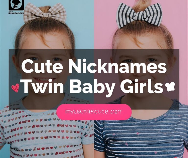 Cute Nicknames for Twin Baby Girls