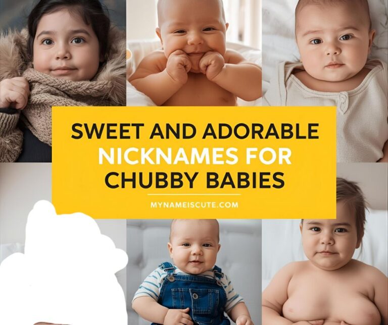 Sweet and Adorable Nicknames for Chubby Babies