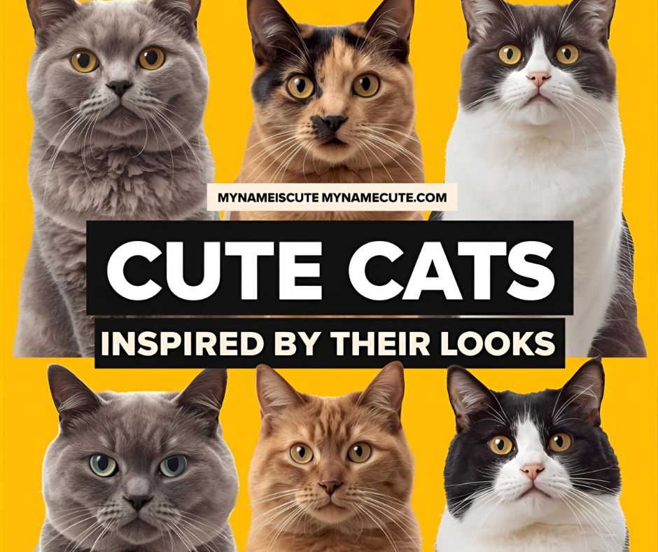 cat Nicknames Inspired by Their Looks