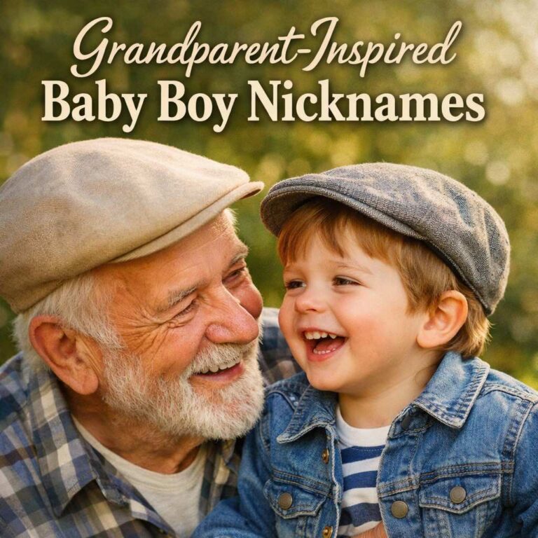Grandparent-Inspired Baby Boy Nicknames