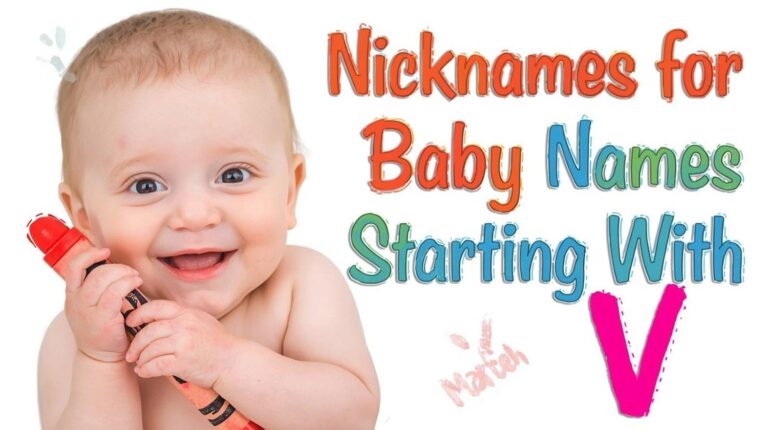 Nicknames for Baby Names Starting With V
