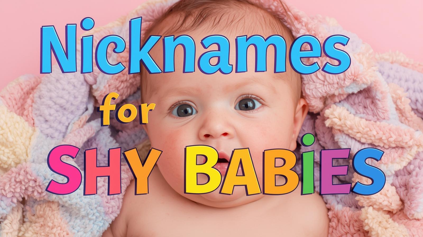 Nicknames for Shy Babies