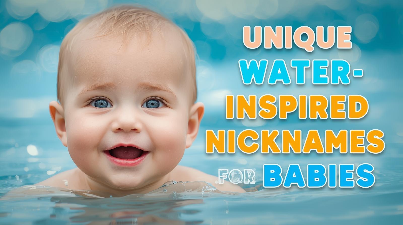 Water-Inspired Nicknames for Babies